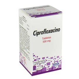 CIPROFLOXACINO TAB 500MG C12 ULTRA