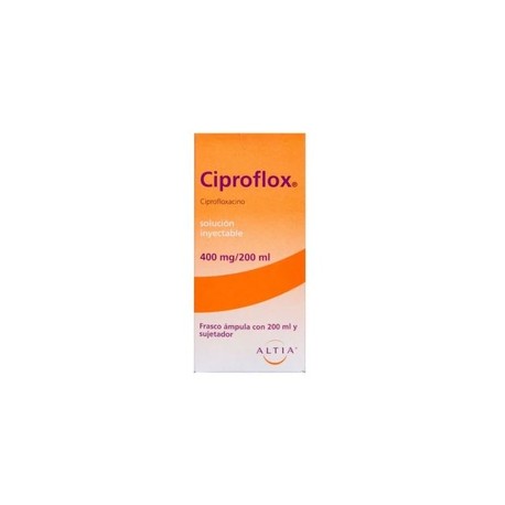 CIPROFLOX (CIPROFOXALINO) FCO AMP 400MG C1