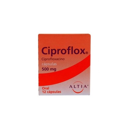 CIPROFLOX (CIPROFLOXACINO) CAP 500MG C12