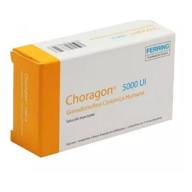 CHORAGON (GONADOTROFINA CORIONICA HUMANA)AMP 5000UI C1