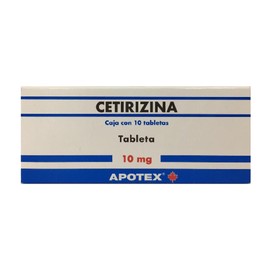 CETIRIZINA TAB 10MG C10 APOTEX