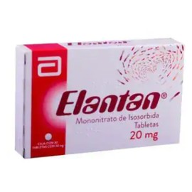 ELANTAN (MONONITRATO DE ISOSORBIDA) TAB 20MG C30
