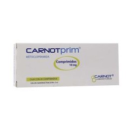 CARNOTPRIM (METOCLOPRAMIDA) COMP 10MG C20