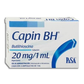 CAPIN (HIOSCINA) 20MG/1ML C3