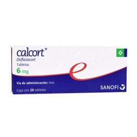 CALCORT (DEFLAZACORT) TAB 6MG C20