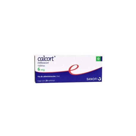 CALCORT (DEFLAZACORT) TAB 6MG C20
