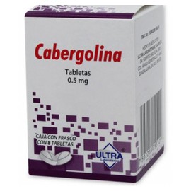 CABERGOLINA TAB 0.5MG C8 ULTRA