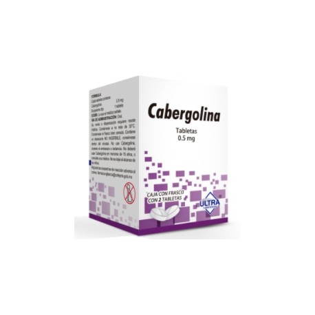 CABERGOLINA TAB 0.5MG C2 ULTRA