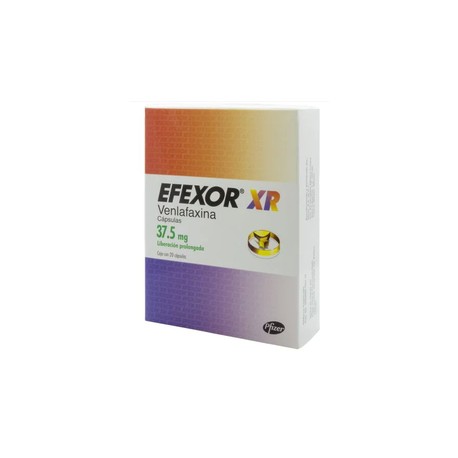 EFEXOR XR (VENLAFAXINA) CAP 37.5MG C20