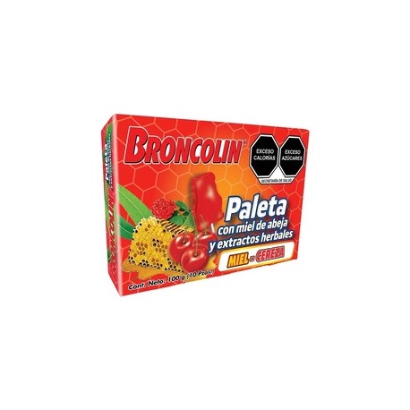 BRONCOLIN PALETA MIEL-CEREZA C10