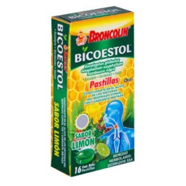 BRONCOLIN BICOESTOL LIMON PASTILLAS C16