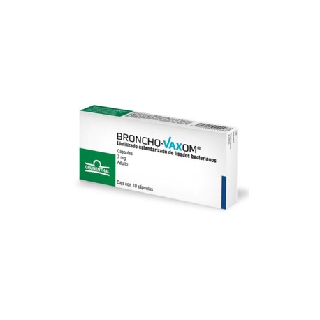 BRONCHO VAXOM ADULTO (LISADOS BACTERIANOS) CAP 7MG C10