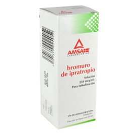 BROMURO DE IPRATROPIO SOL NEB 250MG 20ML AMSA