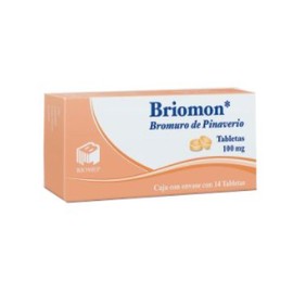 BRIOMON (BROMURO DE PINAVERIO) TAB 100MG C14