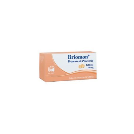 BRIOMON (BROMURO DE PINAVERIO) TAB 100MG C14