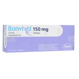 BONVIVA (ACIDO IBANDRONICO) TAB 150MG C1