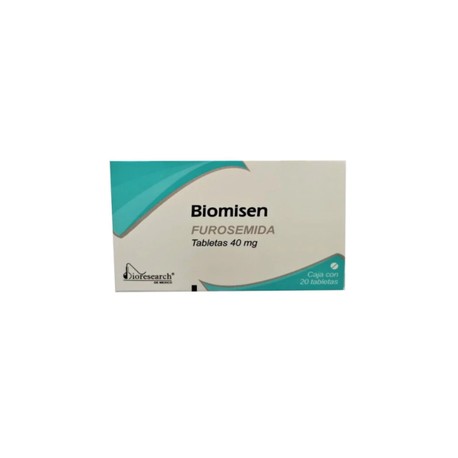 BIOMISEN (FUROSEMIDA) TAB 40MG C20