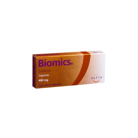 BIOMICS (CEFIXIMA) CAP 400MG C6