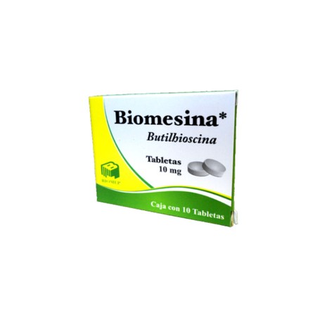 BIOMESINA (BUTILHIOSCINA) TAB 10MG C10