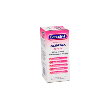 BENADRYL (DIFENHIDRAMINA) JBE 250MG/100ML C1