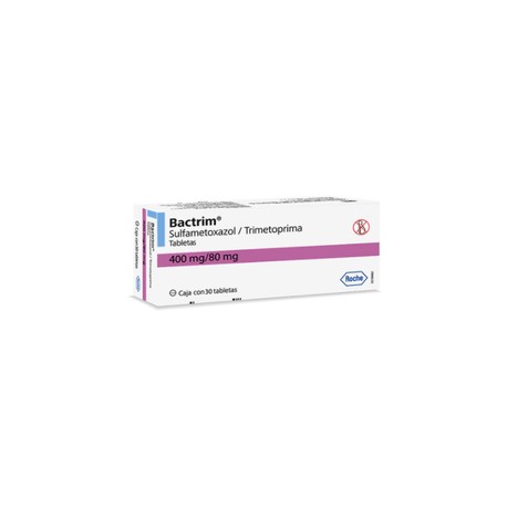 BACTRIM (SULFAMETOXAZOL/TRIMETOPRIMA) TAB  400/80MG C30