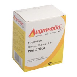AUGMENTIN 12H PEDIATRICO (AMOXICILINA/CLAVULANATO) SUSP 200MG/28.5MG/5ML 40ML