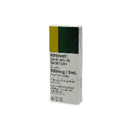 ATROVENT (BROMURO DE IPATROPIO) AMP 500MCG/2ML C10