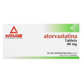 ATORVASTATINA TAB 40MG C10 AMSA