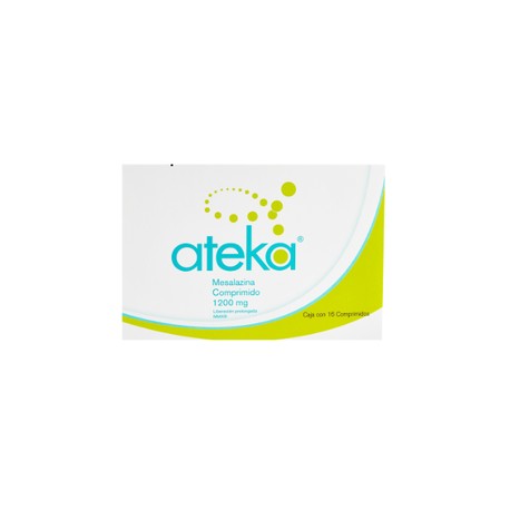 ATEKA (MESALAZINA) COMP 1200MG C16