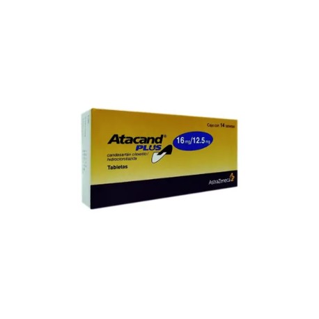 ATACAND PLUS (CANDESARTAN CILEXETILO/HIDROCLOROTIAZIDA) TAB 16MG/12.5MG C14