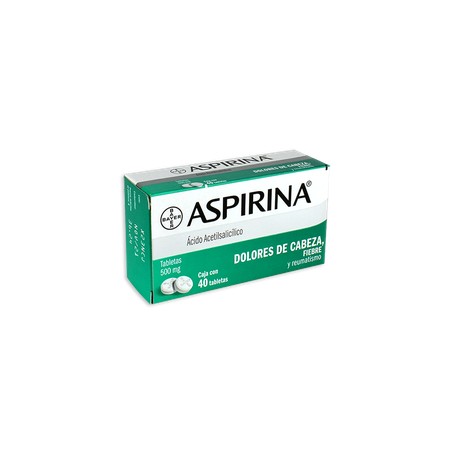 ASPIRINA (ACIDO ACETILSALICILICO) 500MG C40