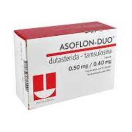 ASOFLON-DUO (DUTASTERIDA/TAMSULOSINA) CAP 0.50/0.40MG C30