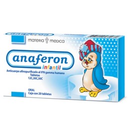 ANAFERON INF(ANTICUERPO AFINOPURIFICADO GAMMA HUMAN) TAB 12/30/50C C20