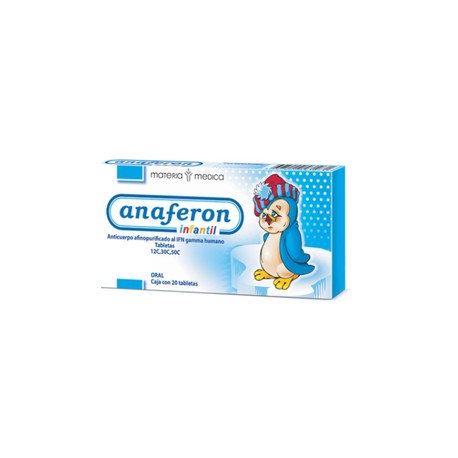 ANAFERON INF(ANTICUERPO AFINOPURIFICADO GAMMA HUMAN) TAB 12/30/50C C20