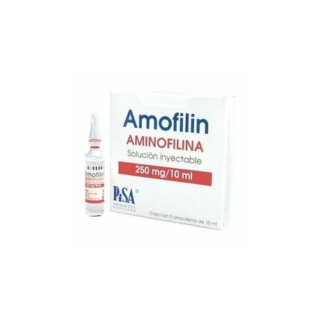 AMOFILIN (AMINOFILINA) AMP 250MG 10ML C5