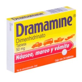 DRAMAMINE (DIMENHIDRINATO) TAB 50MG  C2