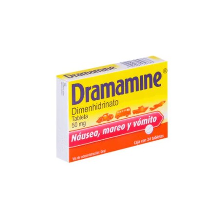 DRAMAMINE (DIMENHIDRINATO) TAB 50MG  C2