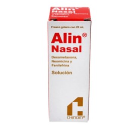 ALIN NASAL (DEXAMETASONA/NEOMICINA/FENILEFRINA) SPRAY 20ML