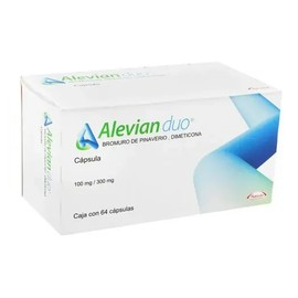ALEVIAN DUO (PINAVERIO/DIMETICONA) CAP 100MG/300MG C64