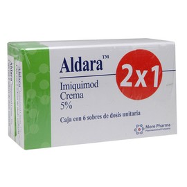 ALDARA 2X1 (IMIQUIMOD) CREMA 5% 6 SOBRES