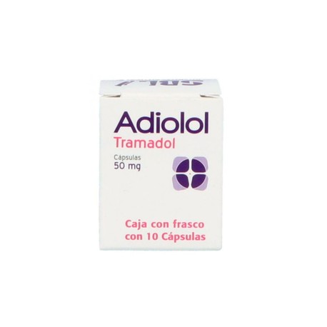 ADIOLOL (TRAMADOL) CAP 50MG C10