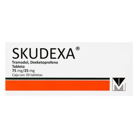 SKUDEXA (TRAMADOL/DEXKETOPROFENO) TAB 75/25MG C20