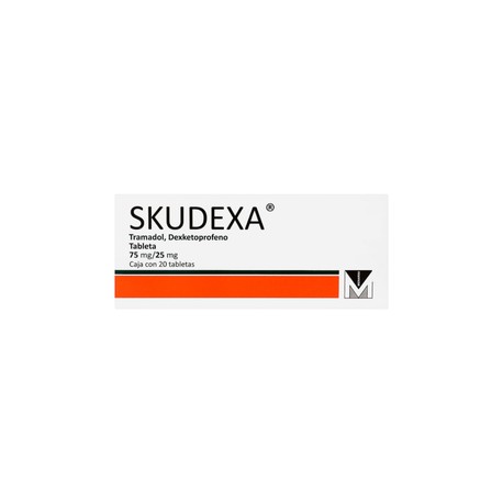 SKUDEXA (TRAMADOL/DEXKETOPROFENO) TAB 75/25MG C20