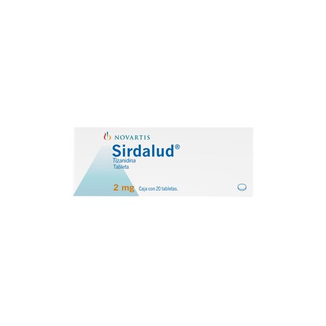 SIRDALUD (TIZANIDINA) TAB 2MG C20