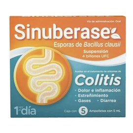 SINUBERASE (BACILLUS CLAUSII) AMP 5ML C5