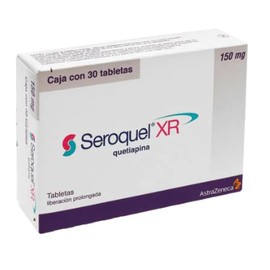 SEROQUEL XR (QUETIAPINA) TAB 150MG C30