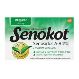 SENOKOT (SENOSIDOS A-B) TAB 8.6MG C60