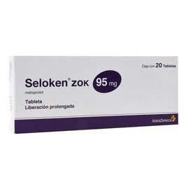 SELOKEN ZOK (METOPROLOL) TAB 95MG C20