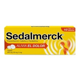 SEDALMERCK (PARACETAMOL/CAFEINA/FENILEFRINA) TAB C10