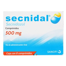 SECNIDAL (SECNIDAZOL) COMP 500MG C8